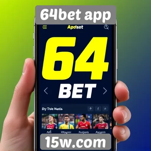 Apostas ao vivo no 64bet app são atraentes